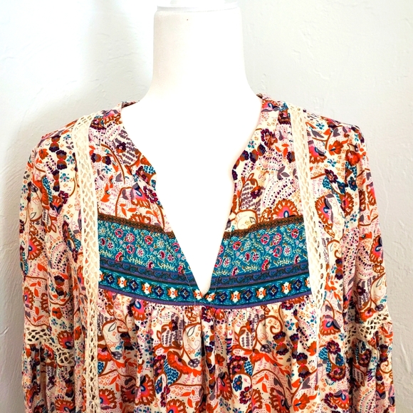 Sundance Catalog Evalina High Low Top - Picture 3 of 7